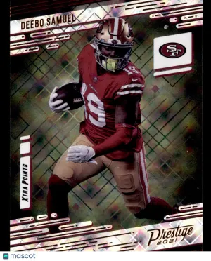 2021 Panini Prestige Deebo Samuel #145 Xtra Points Diamond