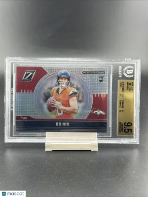 2024 Panini Zenith Bo Nix #4 [Base] Rookie Insert BGS 9.5