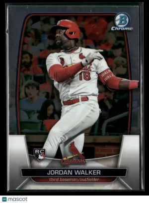 2023 Bowman Chrome Jordan Walker #18 RC