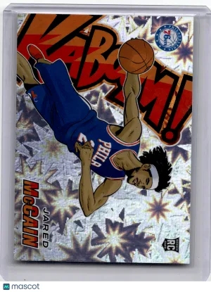 2025 Panini Revolution Basketball—Jared McCain #21 Kaboom! —