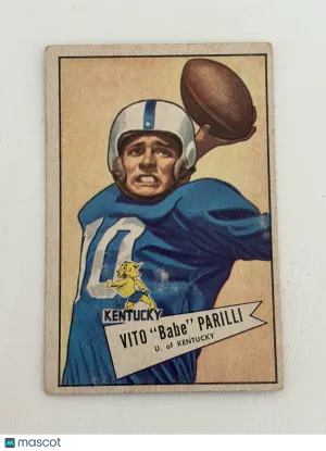 1952 Bowman Babe Parilli #44 VG-EX