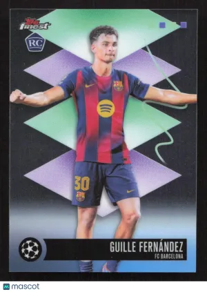 2025-26 Finest UEFA Club Competitions Guille Fernández #473 RC