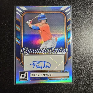 Rookie Signature Series Trey Snyder