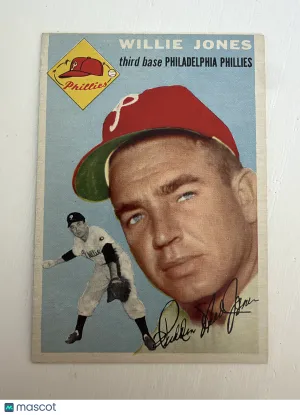 1954 Topps Willie Jones #41