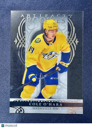 2026-27 Upper Deck Artifacts Cole O'Hara #178 Clear Cut Rookie