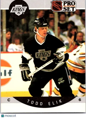1989 Pro Set Todd Elik #116