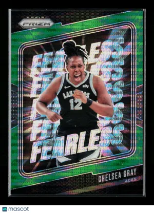 2024 Panini Prizm Chelsea Gray #9 Green Pulsar 02/25