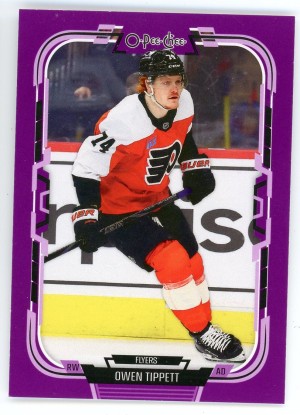 2025-26 O-Pee-Chee #209 Owen Tippett Purple 4/49