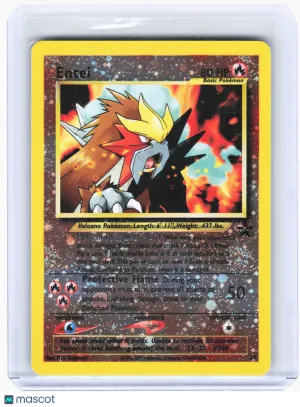 2001 Pokemon—Entei #34 WoTC Promo—Promo Reverse Holo