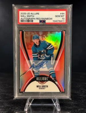 2025-26 Upper Deck Allure - Will Smith #44 Red Rainbow Autographs