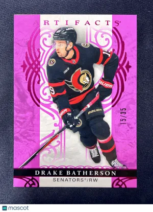 2026-27 Upper Deck Artifacts Drake Batherson #3 Pink /35 SP
