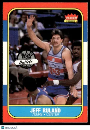 1986 Basketball Jeff Ruland #96
