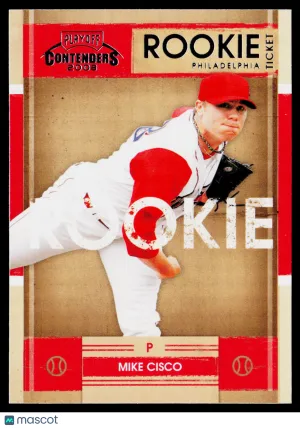 2008 Playoff Contenders Mike Cisco #39