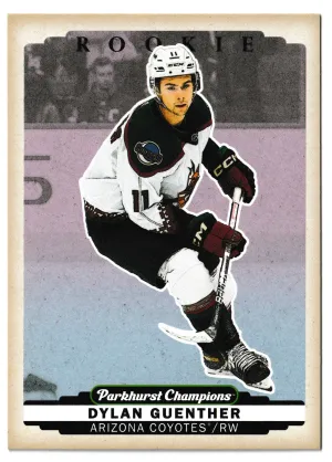 22-23 Upper Deck Parkhurst Champions Dylan Guenther Color Variant SP Rookie #312
