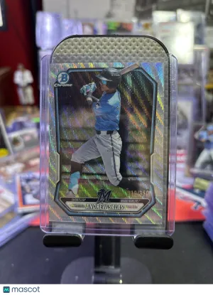 2024 Bowman Chrome Andrew Salas 289/350 Miami Marlins
