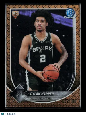 2025 Topps Bowman Chrome Dylan Harper #BCV-2 RC 052/180