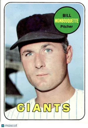 1969 Baseball Card Bill Monbouquette #64