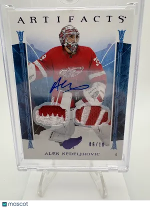 2022 Upper Deck Artifacts Alex Nedeljkovic #137 06/10 Patch Memorabilia