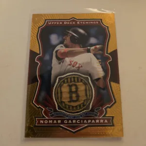 2004 Upperdeck Etchings Nomar Garciaparra Bat Relic /150