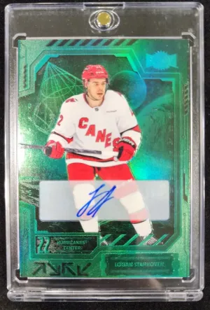 Logan Stankoven Precious Metal Gen Green Auto /10