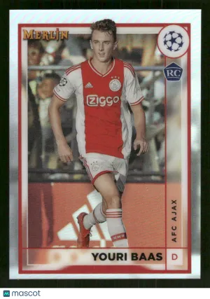 2022-23 Merlin Chrome UEFA Club Competitions Youri Baas #9 Refractor