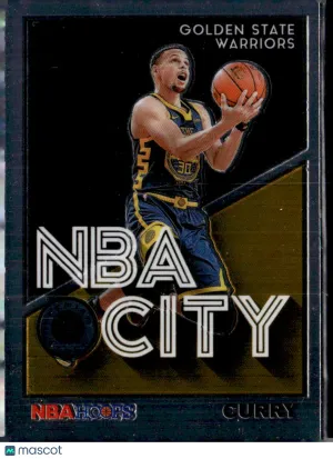 2020 Panini NBA Hoops Premium Stock NBA City Stephen Curry #2