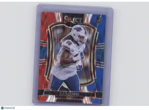 2026 Panini Select T.J. Sanders #185 RC