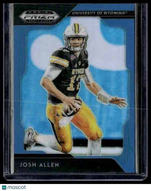 2019 Panini Prizm Draft Picks Josh Allen #50 Prizms Blue Football Card