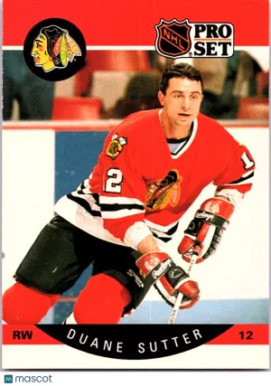 1989 Pro Set Duane Sutter #61