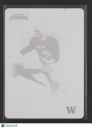 2008 Press Pass Legends Bowl Edition Hugh McElhenny #58 Magenta Printing Plate Football Card