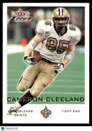 2000 Football Cameron Cleeland #9