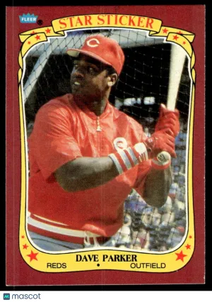 1986 Baseball Dave Parker #84