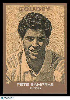 Pete Sampras 2026 Upper Deck Goodwin Champions Goudey #G-41