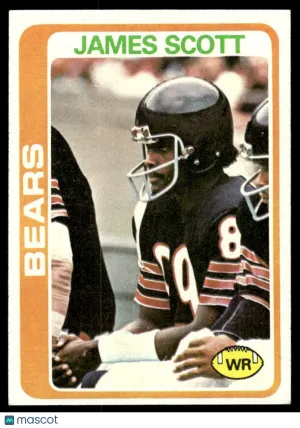 1978 Football James Scott #52