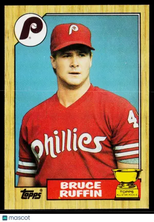 1987 Topps Bruce Ruffin #499