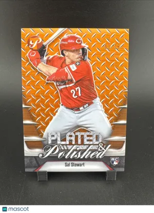 2026 Topps Pristine Sal Stewart #PP - 26 Orange Rookie Topps