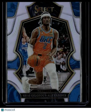 2023 Panini Select Basketball Shai Gilgeous-Alexander #156 Blue Prizm