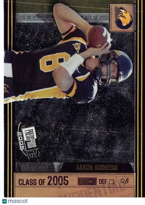2005 Press Pass Aaron Rodgers Class of 2005 Rookie #CL 1/9 California Golden Bears