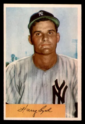 1954 Bowman Harry Byrd #49