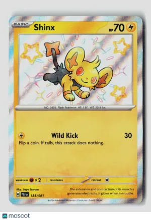 Pokemon 2024 Paldean Fates Shinx #135/91