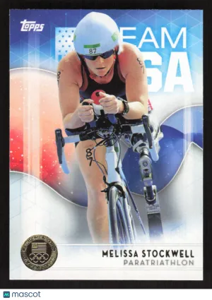 2016 Topps U.S. Olympic Melissa Stockwell #11 Gold