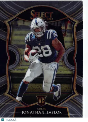 2021 Panini Select Football Jonathan Taylor Rookie RC #53 Indianapolis Colts