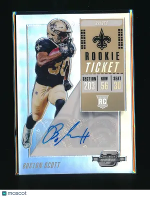 2018 Panini Contenders Optic Boston Scott #191 Rookie