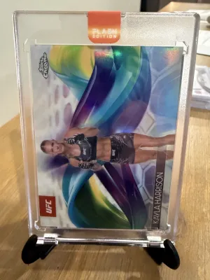 HEL-15 Kayla Harrison 2025 Topps Chrome UFC - Helix