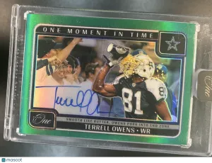 One Terrell Owens Green #386 Dallas Cowboys
