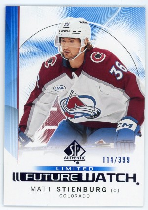 2024-25 SP Authentic #179 Matt Stienburg Future Watch Limited /399