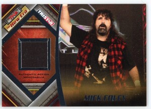 2010 Tristar Mick Foley Event Worn Shirt 189/199 #M3