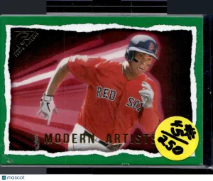 2020 Topps Gallery Modern Artists Rafael Devers #MP-16 Green /250