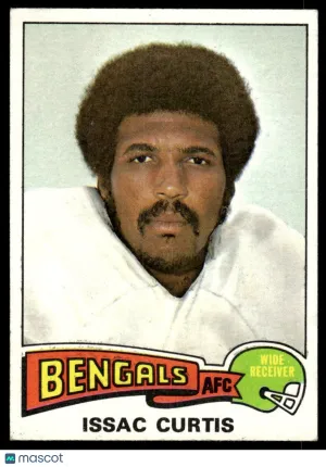 1975 Football Issac Curtis #25
