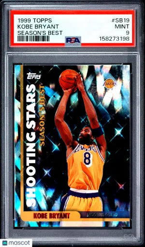 1999 Topps Season's Best Kobe Bryant #SB19 front